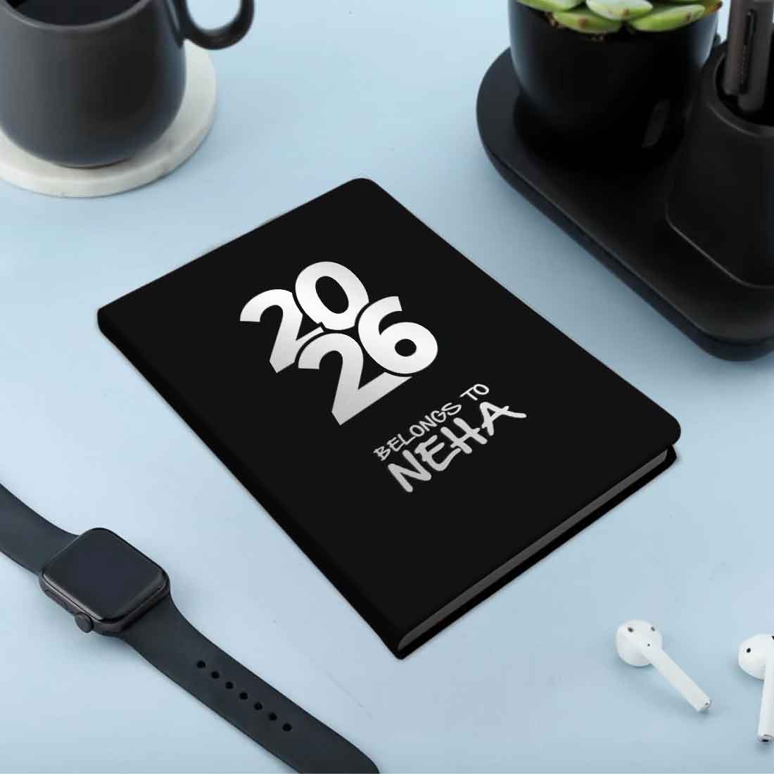 Personalized Diary A5 Size with Premium Hard Cover, Calendar & Planner - Image 25