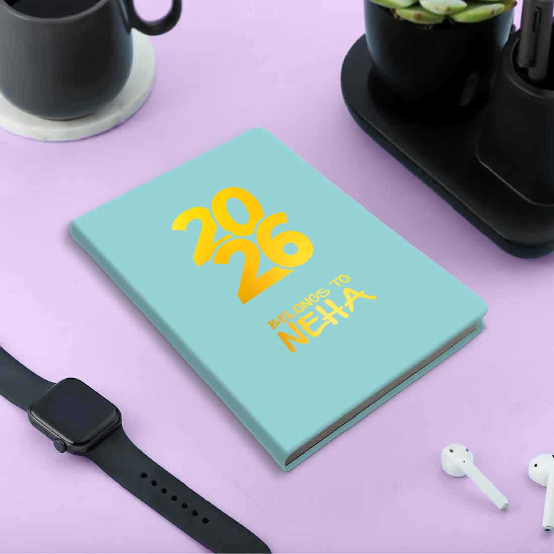 Personalized Diary A5 Size with Premium Hard Cover, Calendar & Planner - Image 9