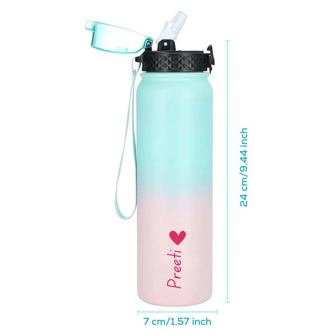 Nutcase Personalized Double Insulated Bottle - 600ml Premium 304 Stainless Steel Sipper Bottle - Image 9