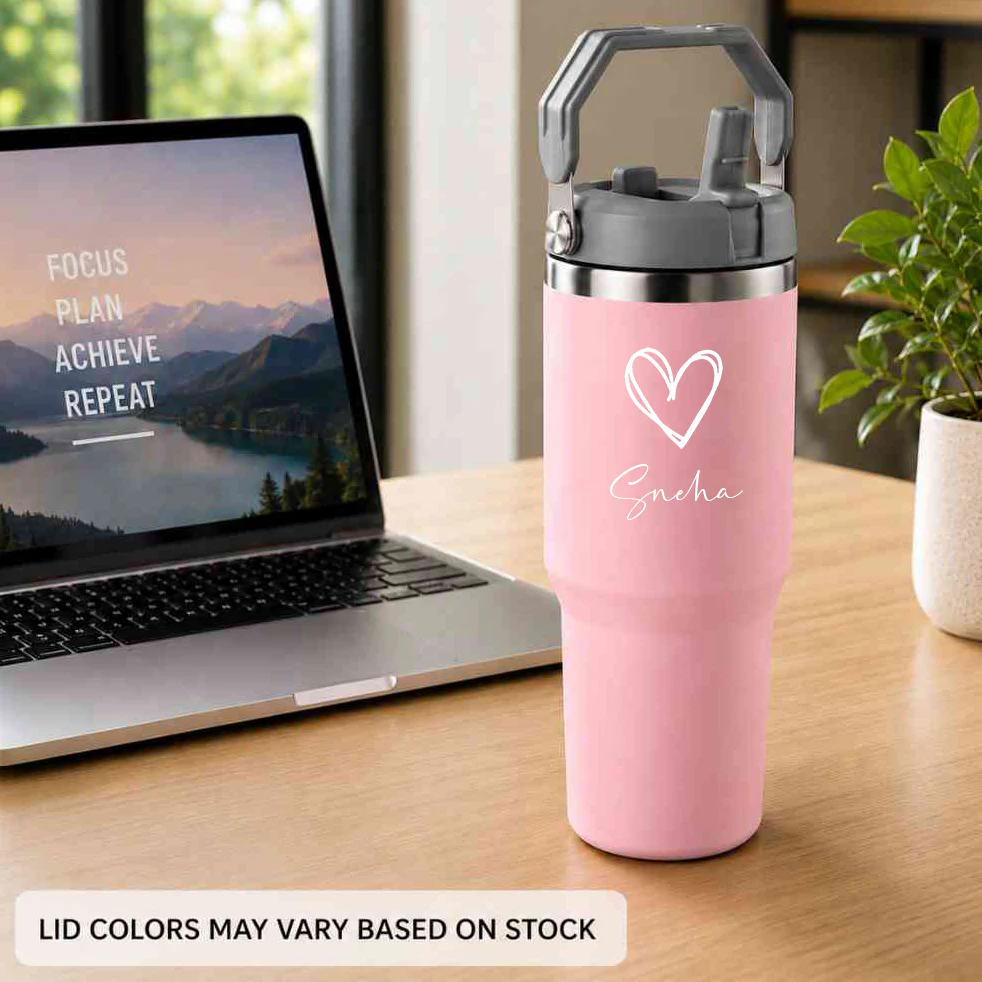 Nutcase Customized Double Insulated Water Bottles 900ml - BPA-free Vacuum Sipper Bottle - Image 8