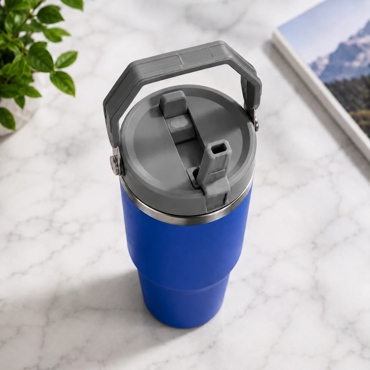 Nutcase Personalized Double Wall Insulated Water Bottle 900ml - BPA-free Vacuum Sipper Bottle - Image 8