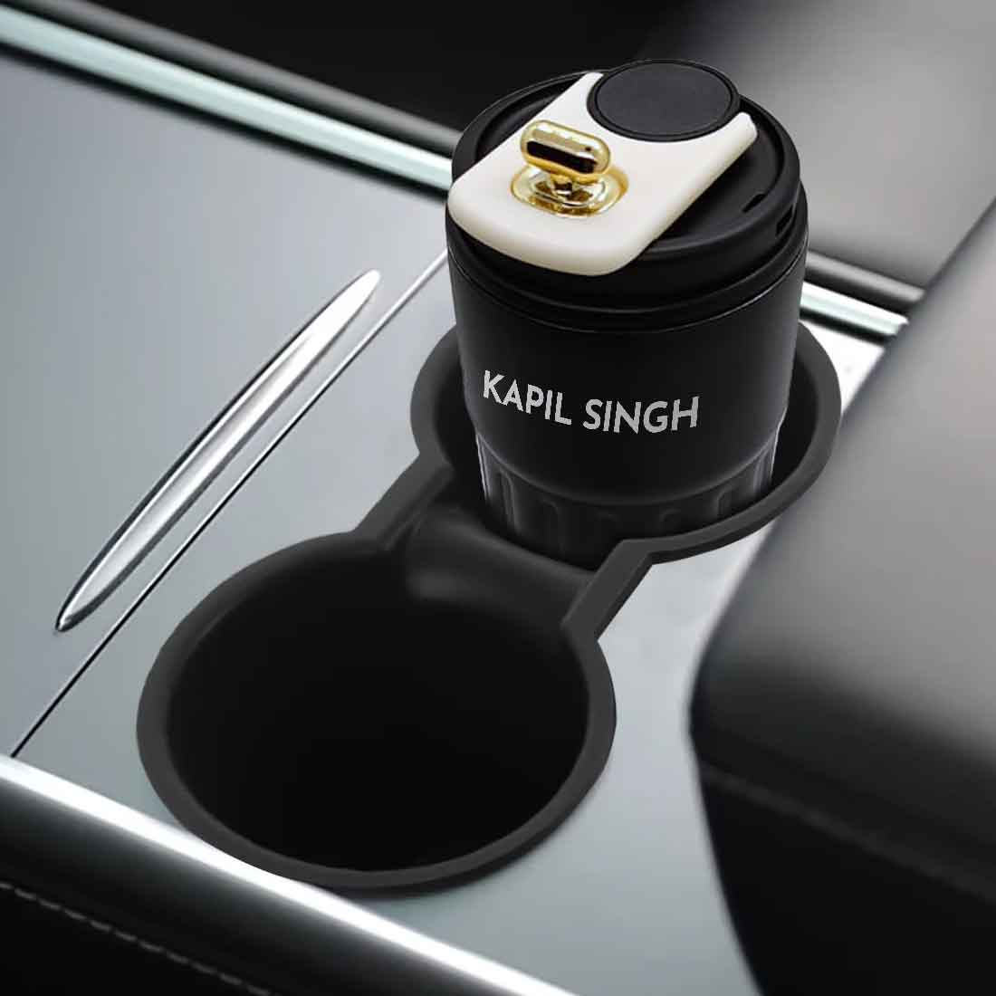 Personalized Insulated Coffee Tumbler with Temperature Display-Made with 304 Stainless Steel-500ml - Image 8