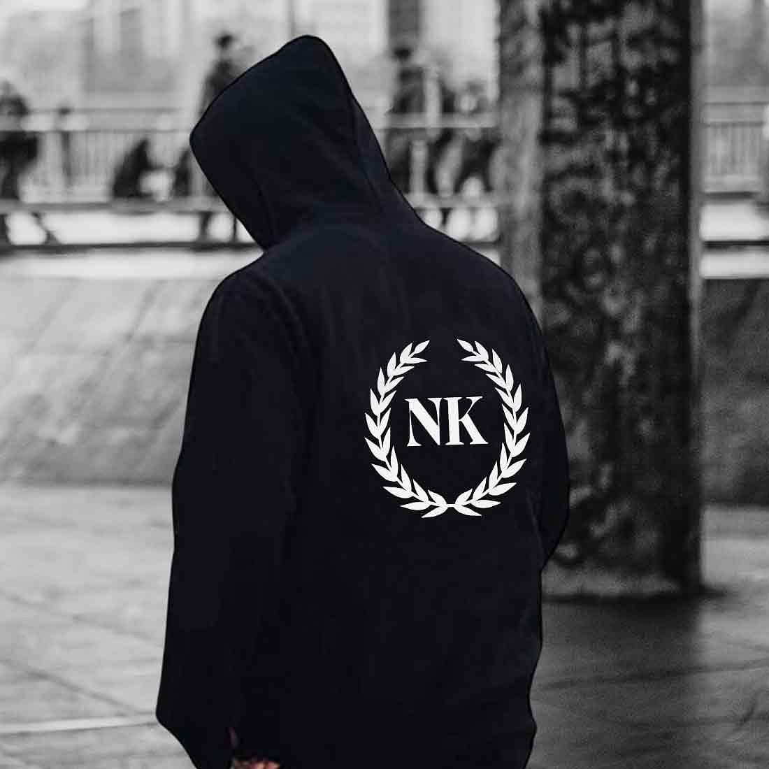 Nutcase Customized Black Hoodie hoodies for Men Women-Add Text - Image 11
