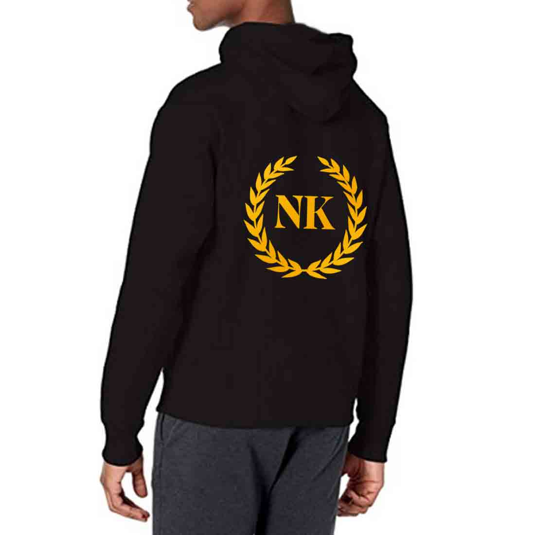 Nutcase Customized Black Hoodie hoodies for Men Women-Add Text - Image 8