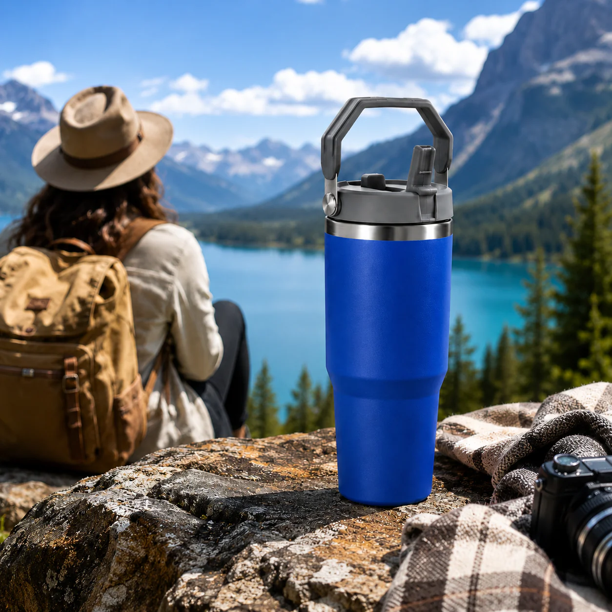 Nutcase Personalized Tumbler with Straw 900ml - BPA-free Double Insulated Sipper Bottle - Image 11