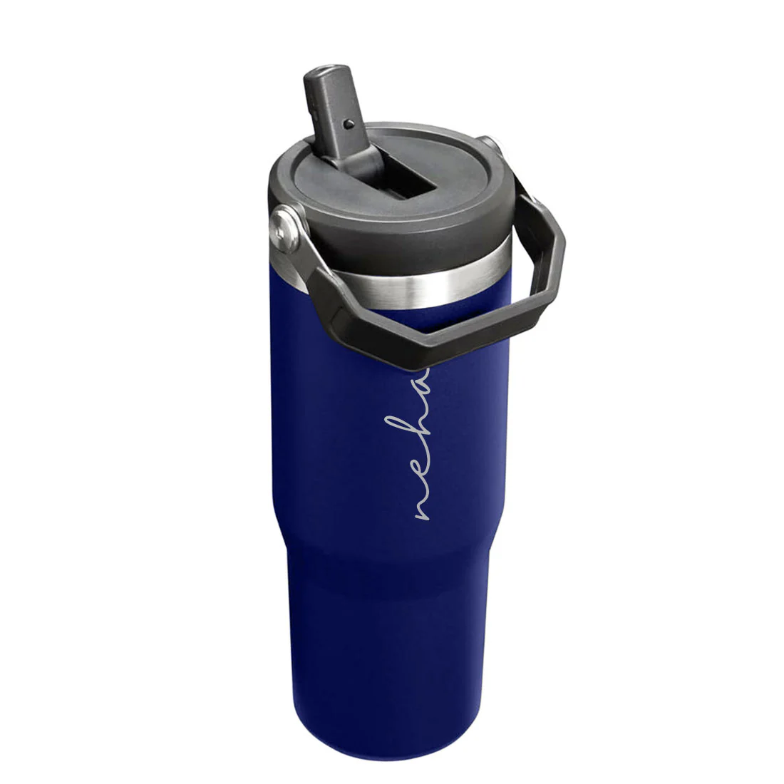 Nutcase Personalized Tumbler with Straw and Handle 900ml - Double Wall Vacuum Sipper Bottle - Image 11