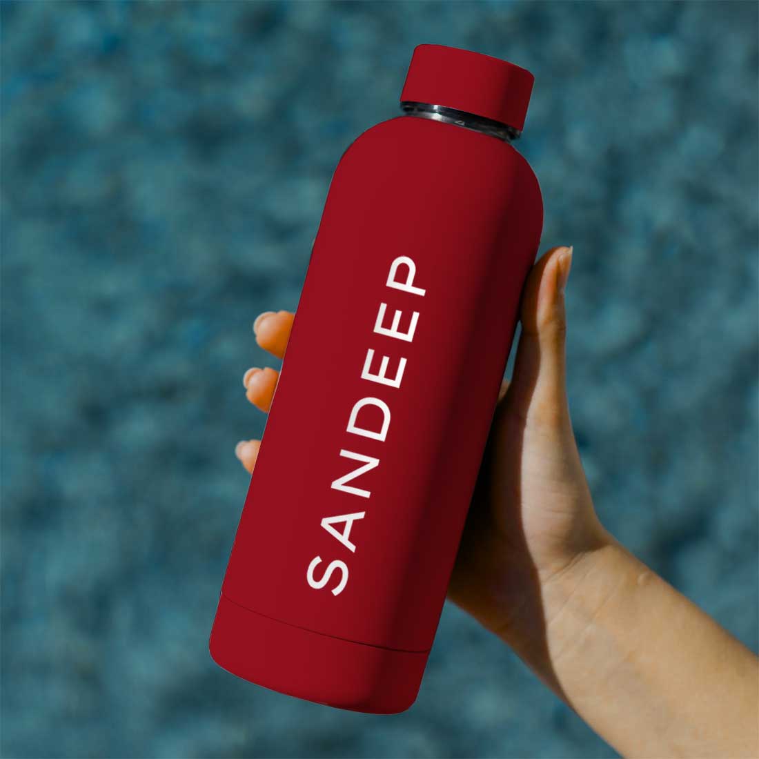 Nutcase Personalized Water Bottle Stainless Steel Double Insulated 500ml Bottles for Office Home Travel- BPA Free, Leakproof - Image 10