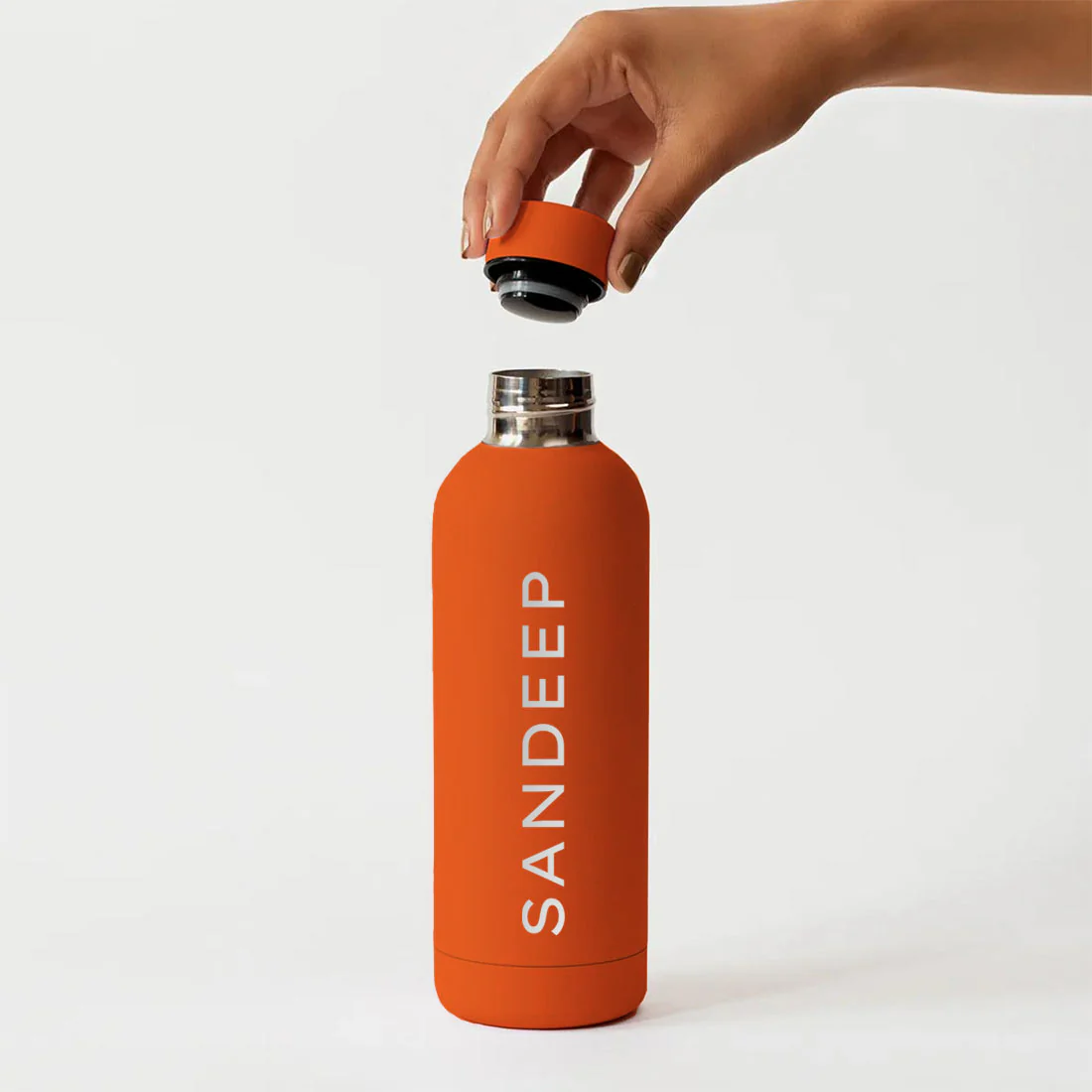 Nutcase Personalized Water Bottle Stainless Steel Double Insulated 500ml Bottles for Office Home Travel- BPA Free, Leakproof - Image 19