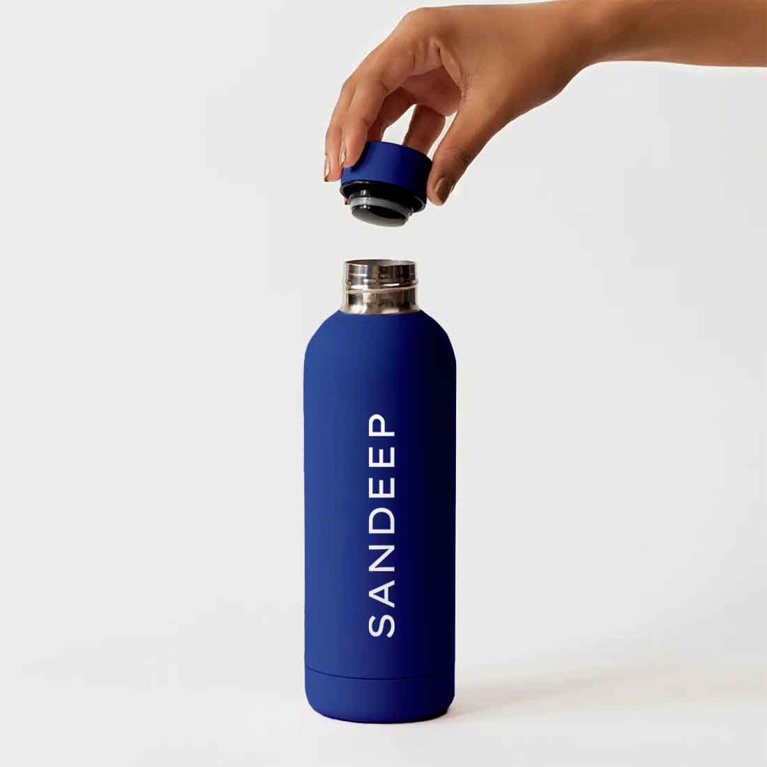 Nutcase Personalized Water Bottle Stainless Steel Double Insulated 500ml Bottles for Office Home Travel- BPA Free, Leakproof - Image 21