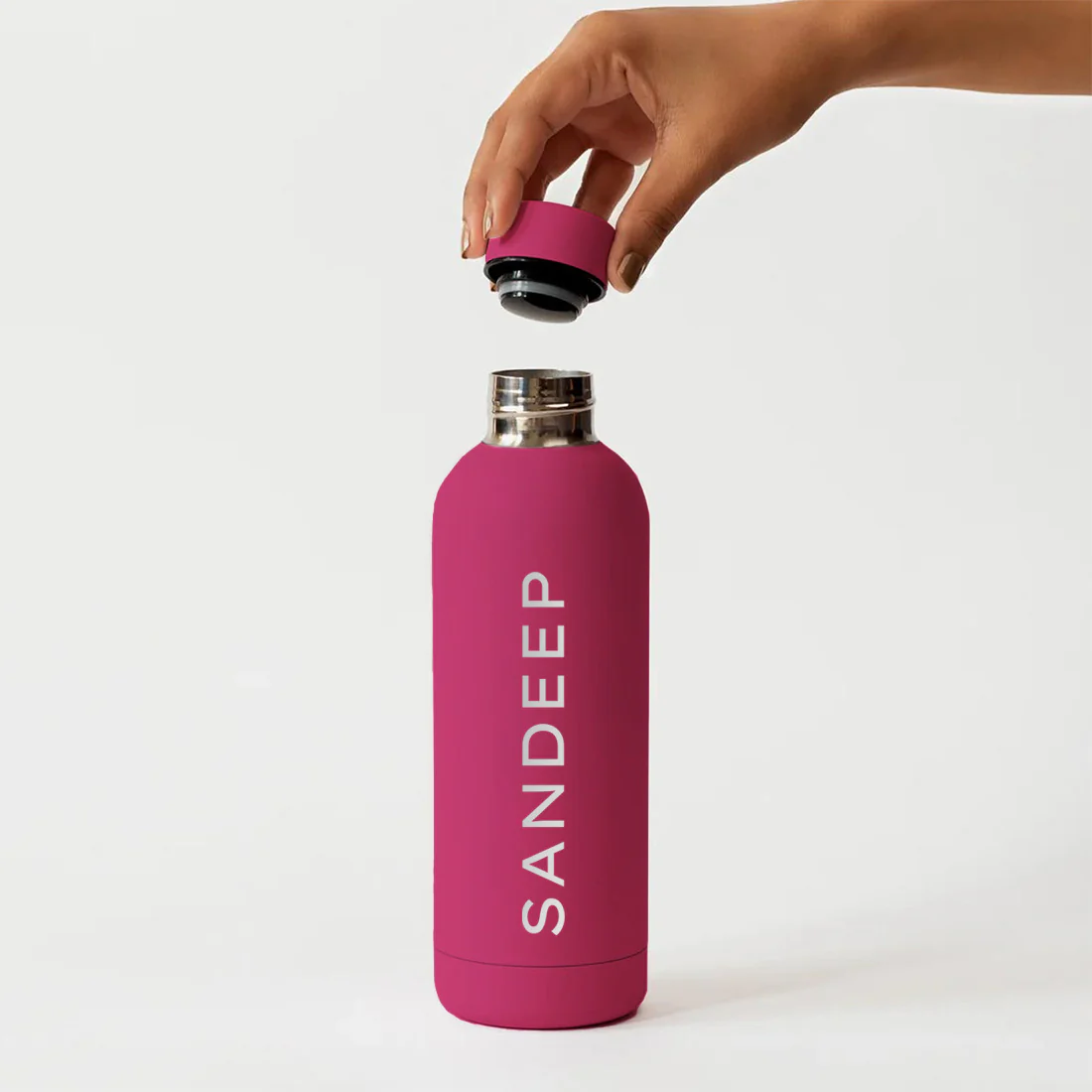 Nutcase Personalized Water Bottle Stainless Steel Double Insulated 500ml Bottles for Office Home Travel- BPA Free, Leakproof - Image 22
