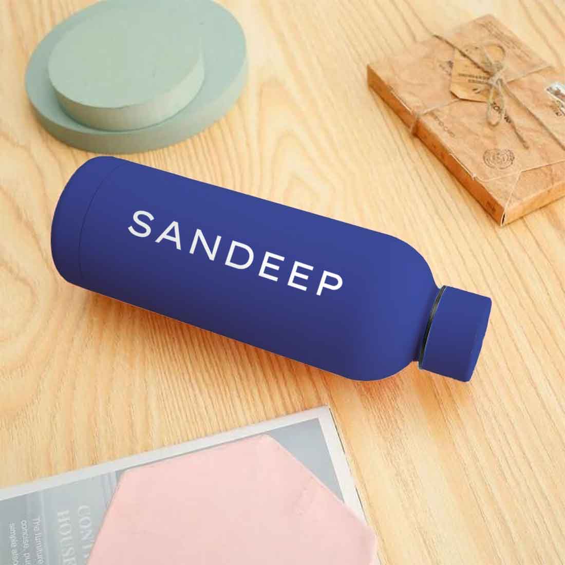Nutcase Personalized Water Bottle Stainless Steel Double Insulated 500ml Bottles for Office Home Travel- BPA Free, Leakproof - Image 31