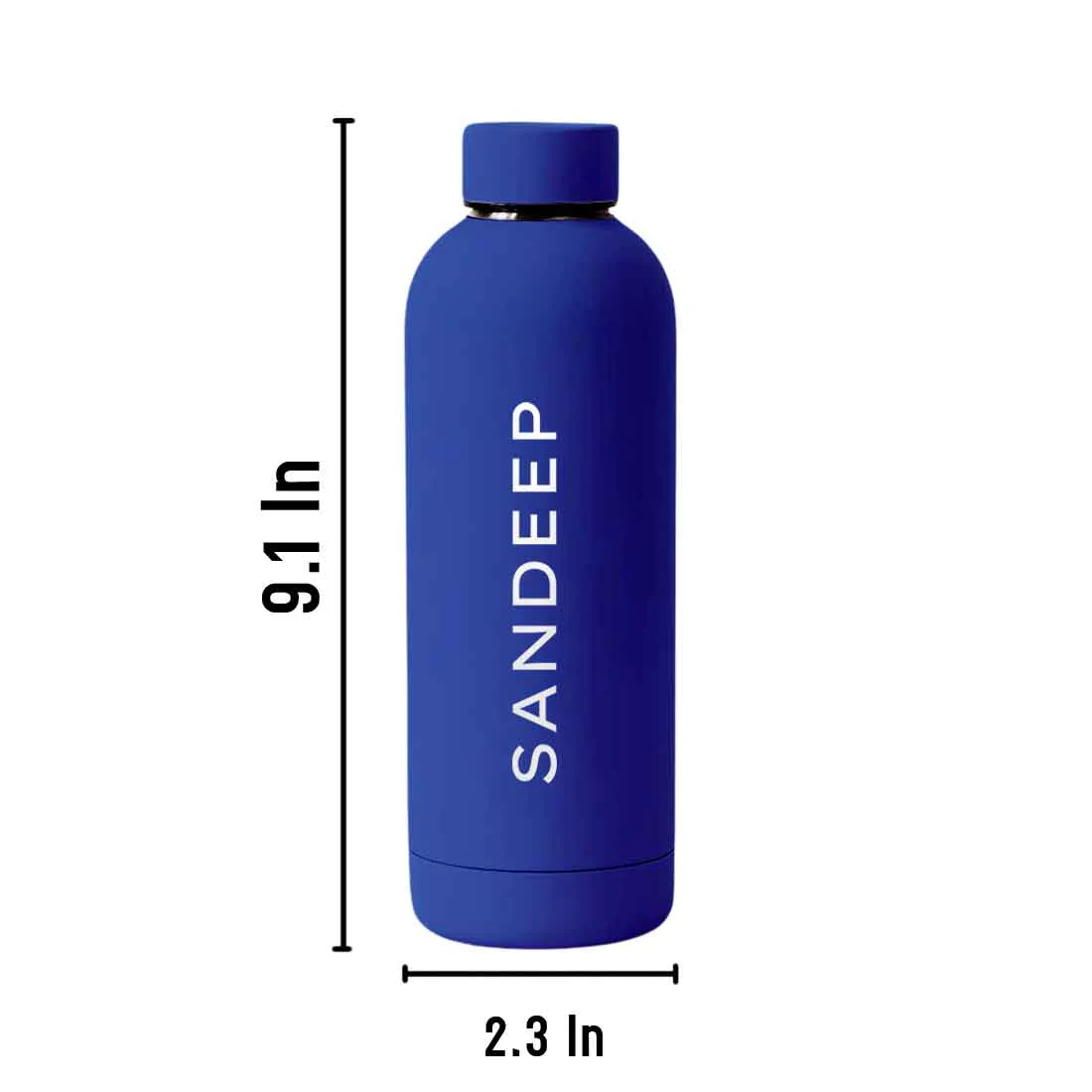 Nutcase Personalized Water Bottle Stainless Steel Double Insulated 500ml Bottles for Office Home Travel- BPA Free, Leakproof - Image 72