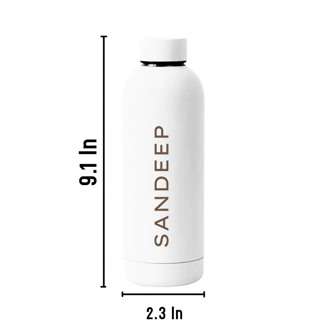 Nutcase Stainless Steel Water Bottle Double Insulated 500ml Bottles for Office Home Travel- BPA Free, Leakproof - SET OF 2 - Image 20