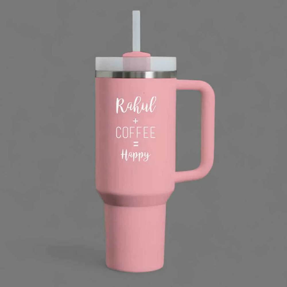 Nutcase Travel Coffee Mug with Name - Large Size Insulated Coffee Cups 1200ml - Image 2