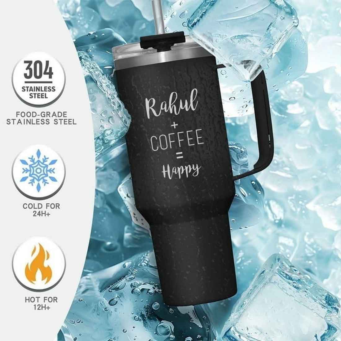 Nutcase Travel Coffee Mug with Name - Large Size Insulated Coffee Cups 1200ml - Image 8