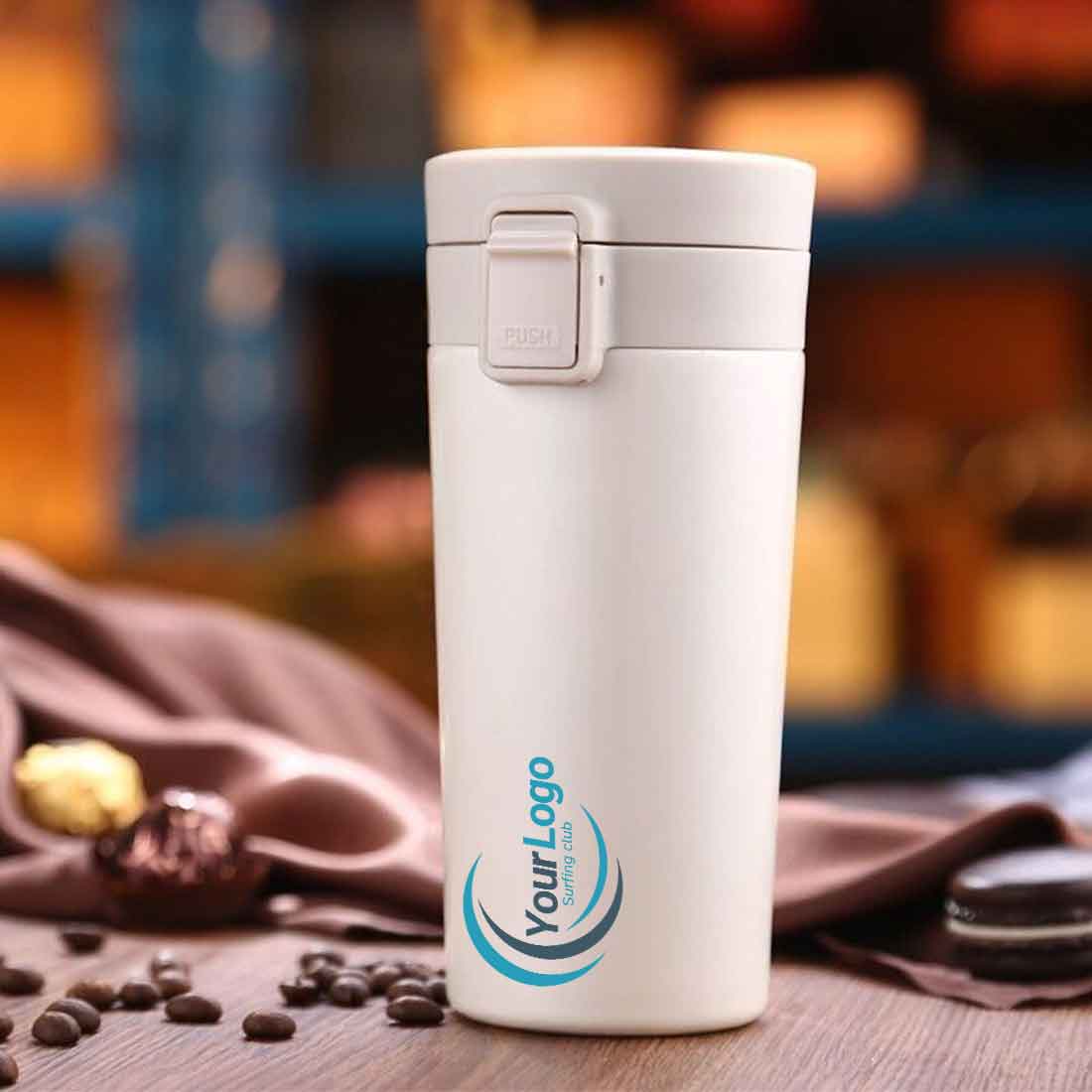Nutcase Travel Coffee Mug with Logo-BPA Free 380ML Coffee Tumbler