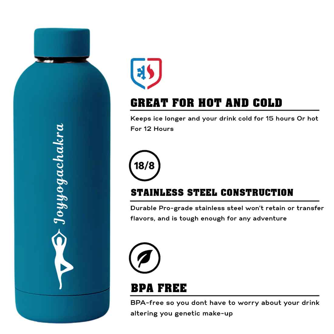 Nutcase Water Bottle Yoga For Workout Double Insulated Bottles - Image 62