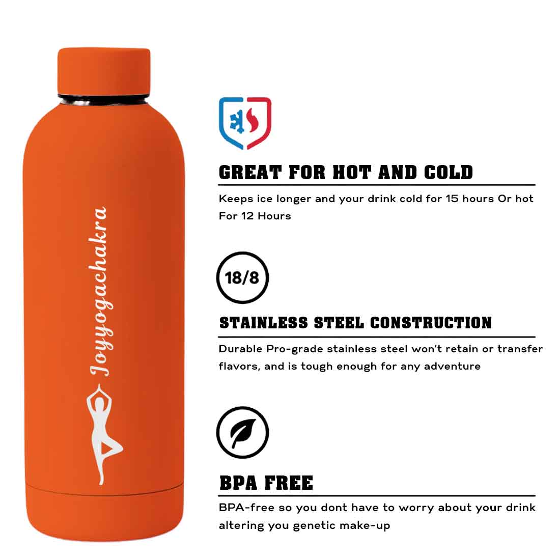Nutcase Water Bottle Yoga For Workout Double Insulated Bottles - Image 79