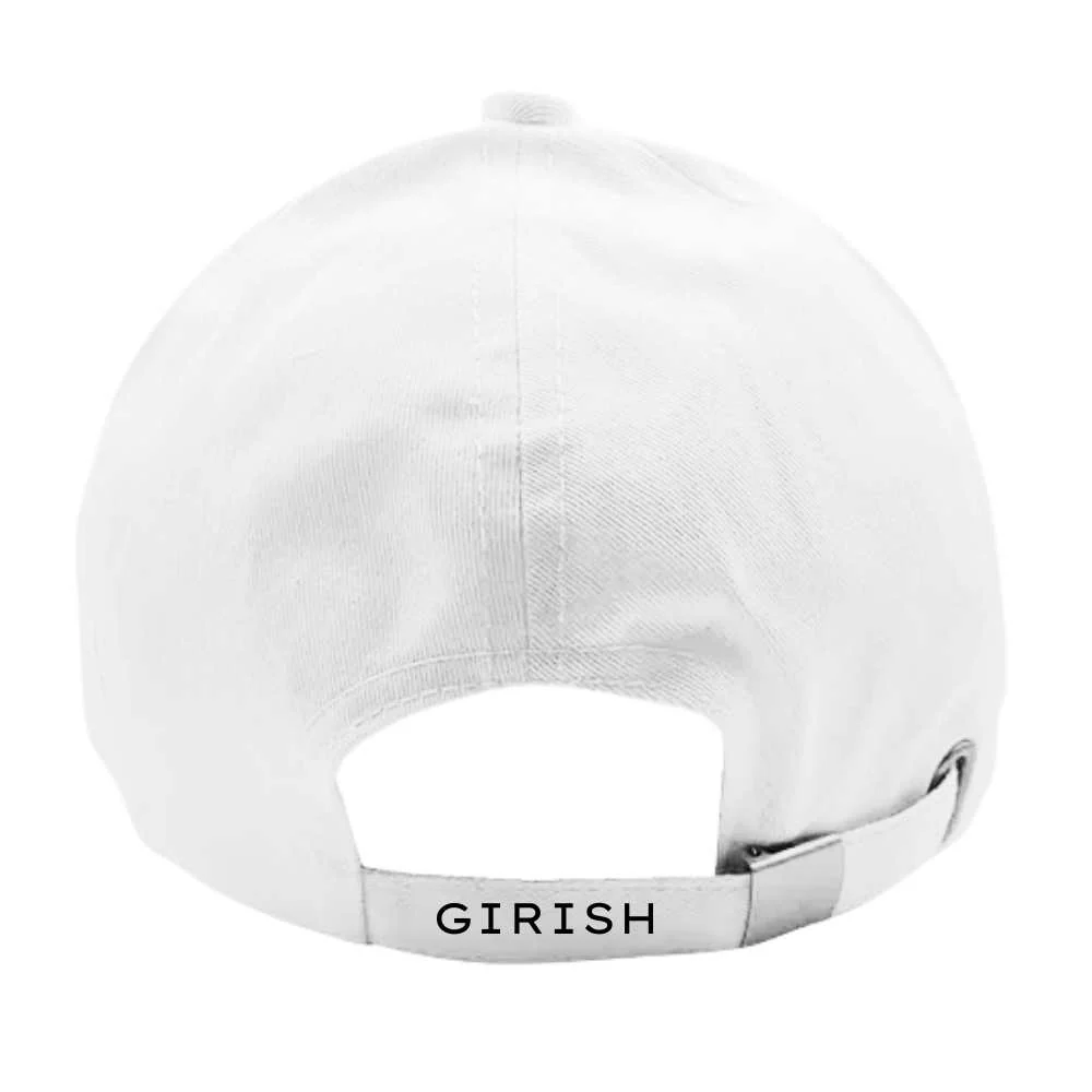 Nutcase White Cap - Custom Cap with Initials - Image 3