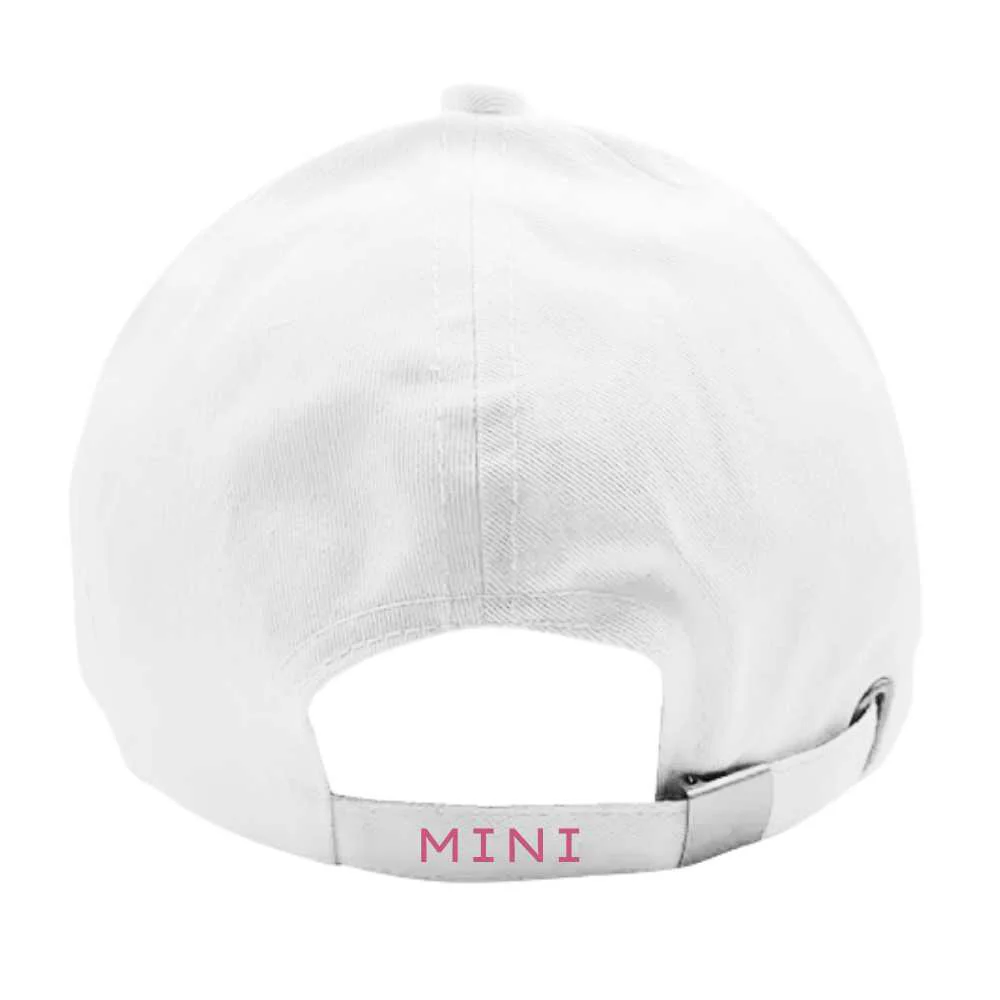 Nutcase White Color Cap - Personalized with Name White Caps - Golf - Image 3