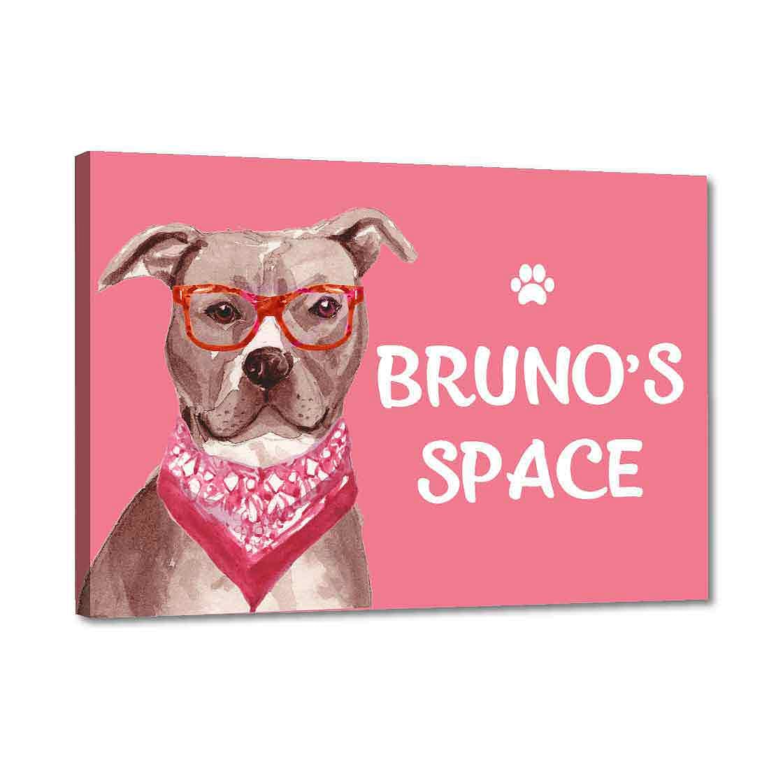 Creative Dog Name Plate - Beware Of Dog Sign - Hipster Terrier 2 - Image 2