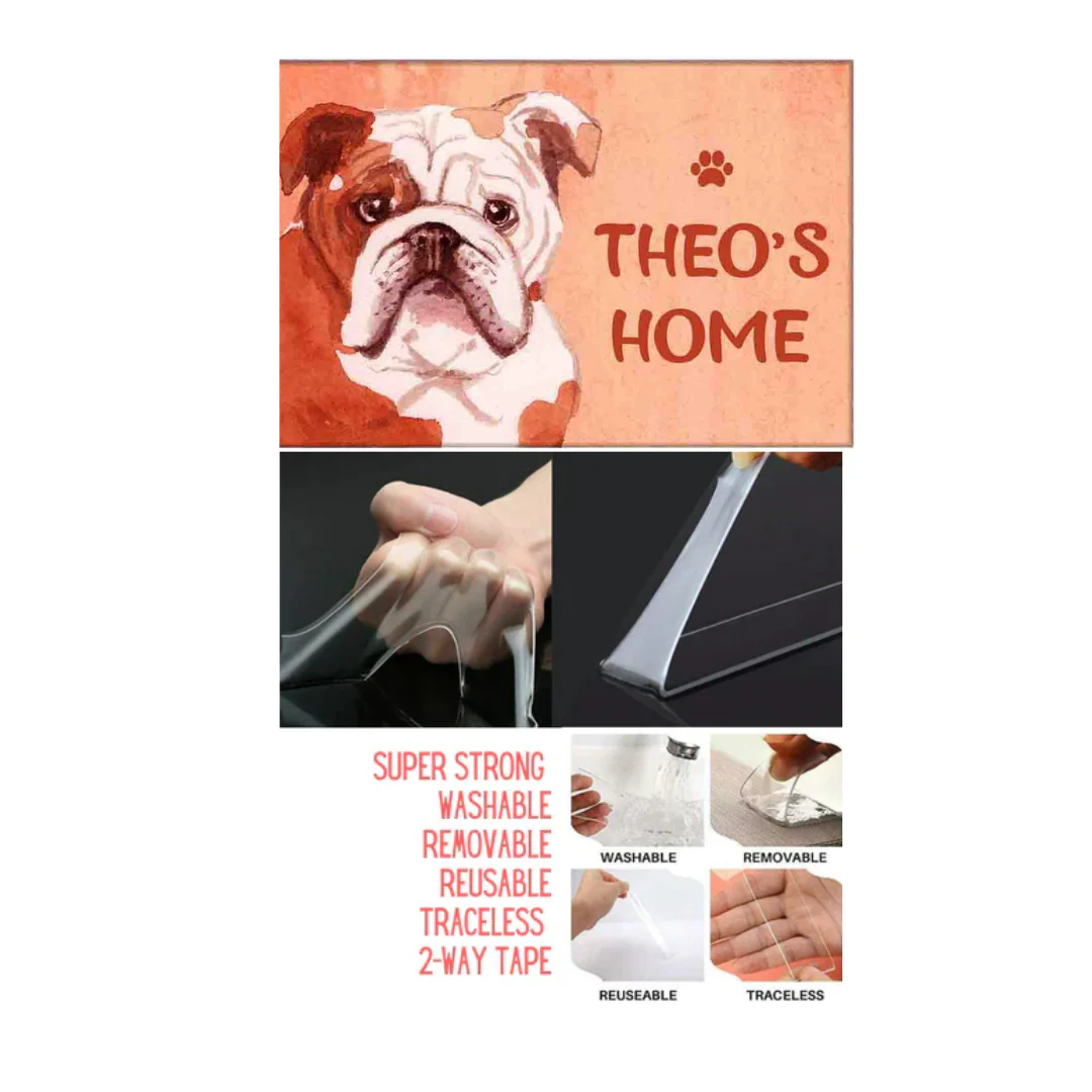 Custom Dog Name Plate - Beware Of Dog Sign - English Bulldog - Image 6