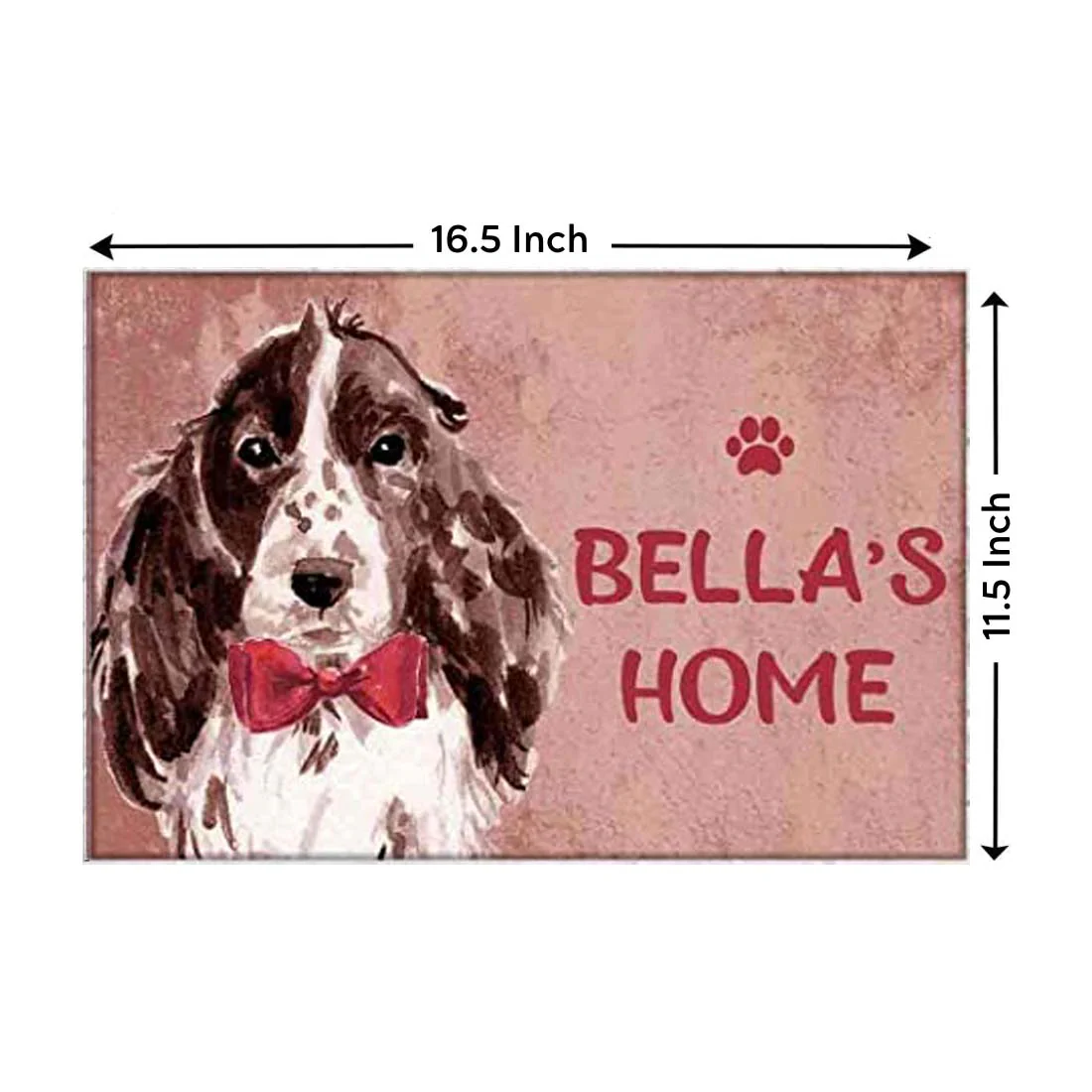 New Customized Dog Name Plate - Beware Of Dog Sign - Cocker Spaniel - Image 4