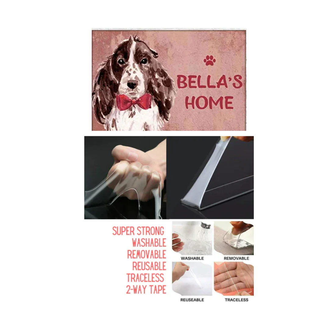 New Customized Dog Name Plate - Beware Of Dog Sign - Cocker Spaniel - Image 6