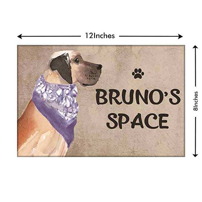 Quirky Personalized Dog Name Plate - Beware Of Dog Sign - Great Dane - Image 3