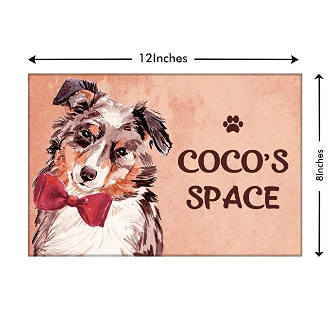 Outdoor Personalized Dog Name Plate - Beware Of Dog Sign - Beautiful Doggy - Image 3