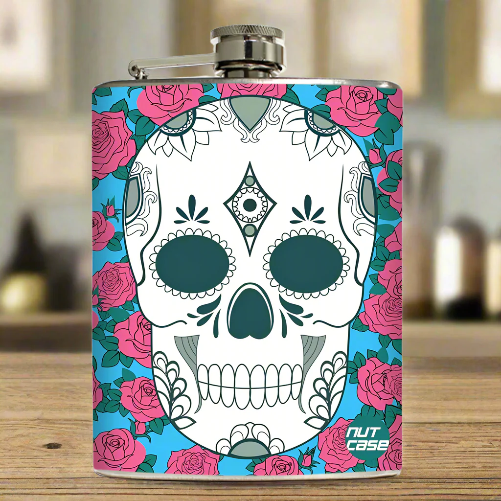 Hip Flask - Skull'N'Roses - Image 2