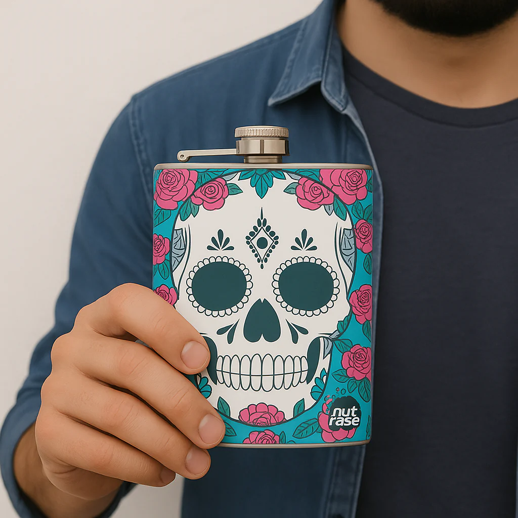 Hip Flask - Skull'N'Roses - Image 5