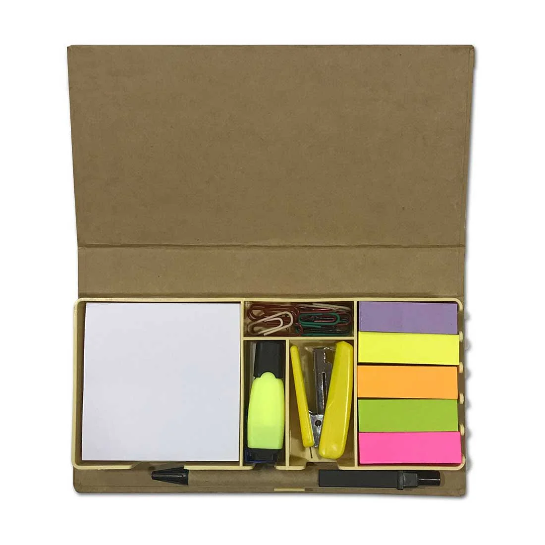 Stationery Kit Desk Organizer Memo Notepad - Golden Dots - Image 4