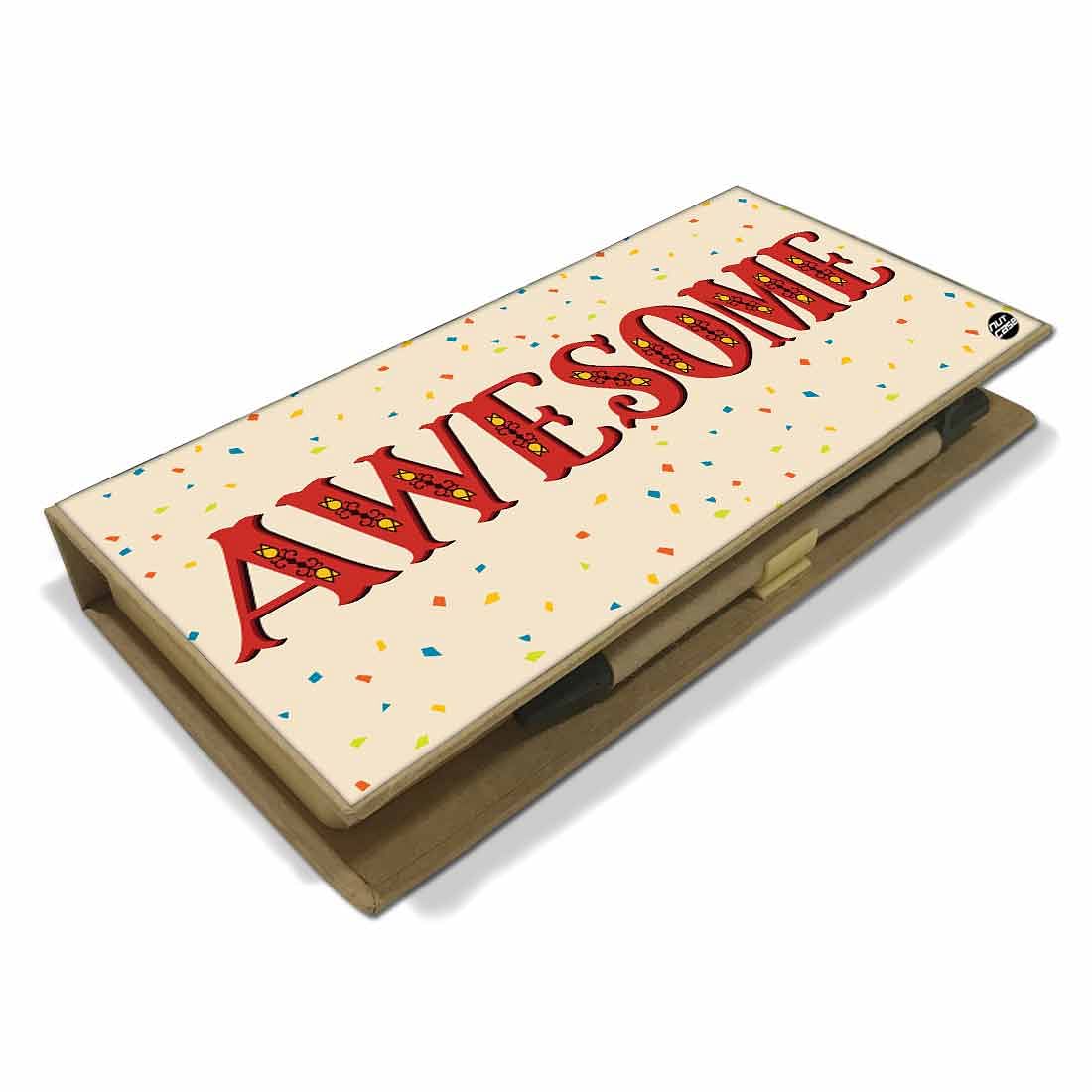 Stationery Kit Desk Organizer Memo Notepad - Awesome - Image 3