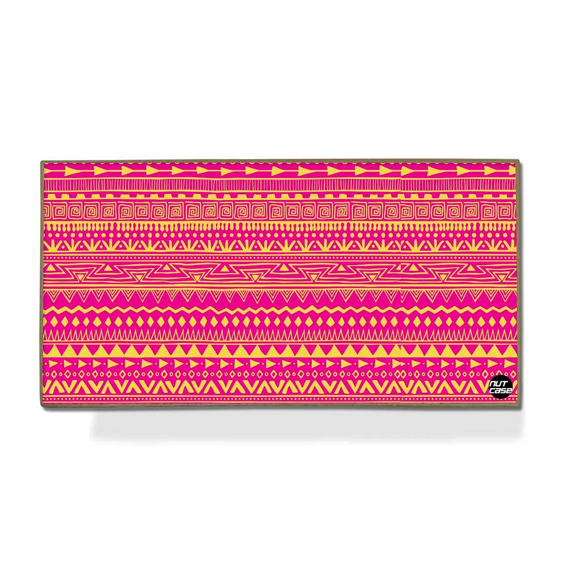 Stationery Kit Desk Organizer Memo Notepad - Pink Aztec - Image 2