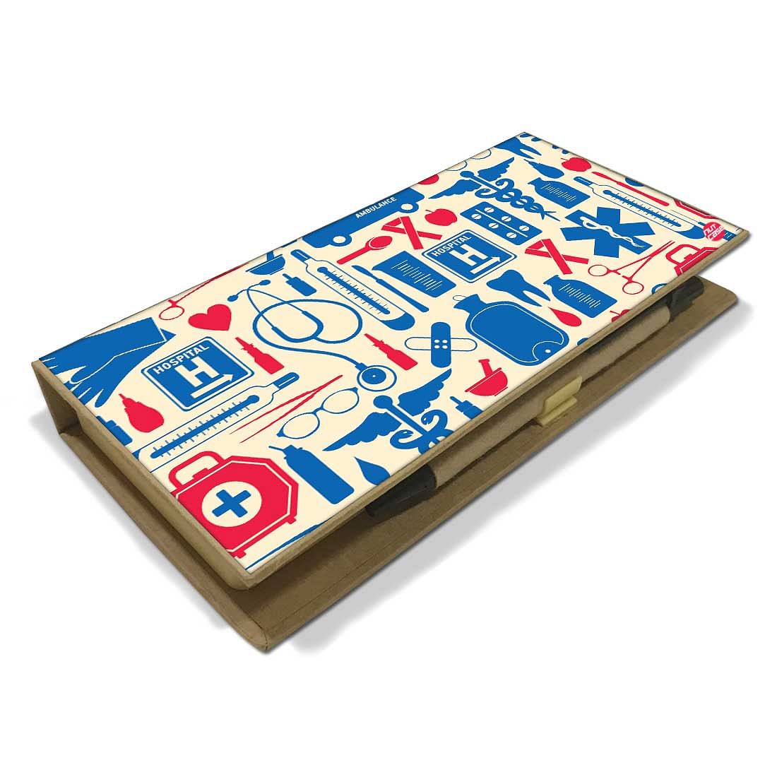 Stationery Kit Desk Organizer Memo Notepad - Doctor Medial Student Kit - Image 3