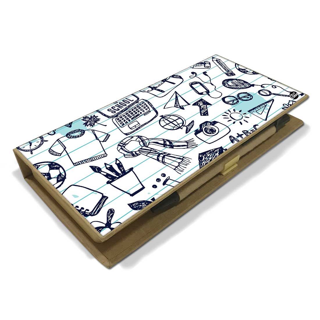 Stationery Kit Desk Organizer Memo Notepad - Back To School Classroom - Image 3