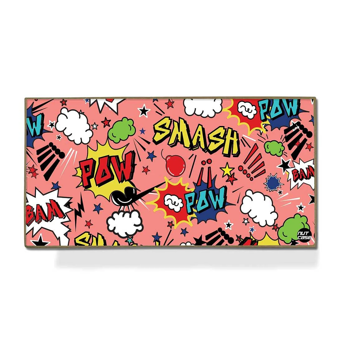 Stationery Kit Desk Organizer Memo Notepad - Comic Pop Art Pink - Image 2