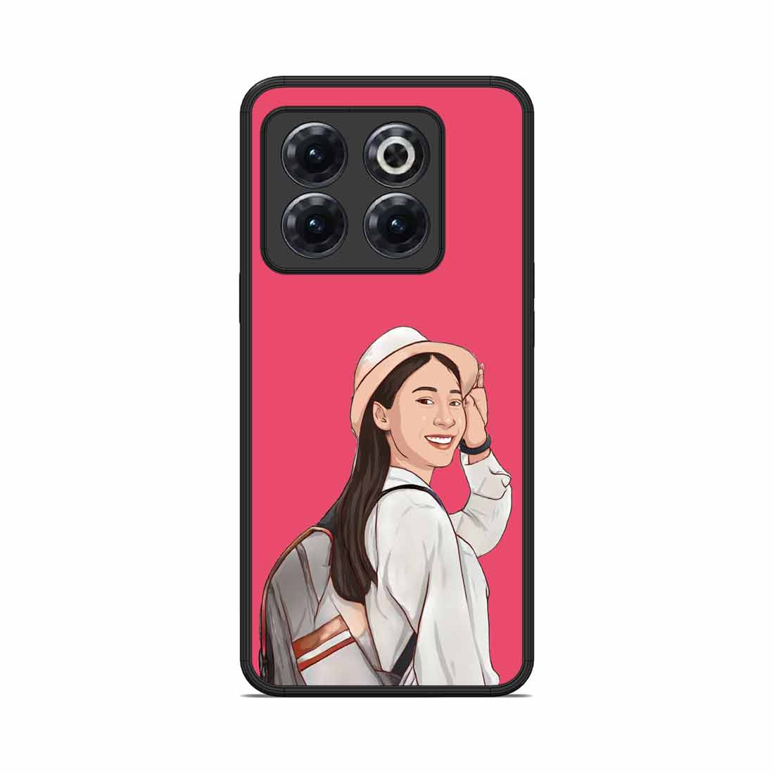 Oneplus 10T 5G Back Cover with Photo Customized Back Case with Image - Cartoon Filter - Image 2