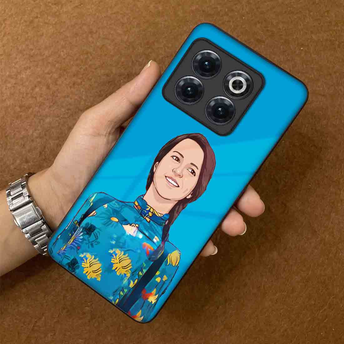 Oneplus 10T Cases with Photo on Back Mobile Case with Image - Cartoon Filter - Image 3