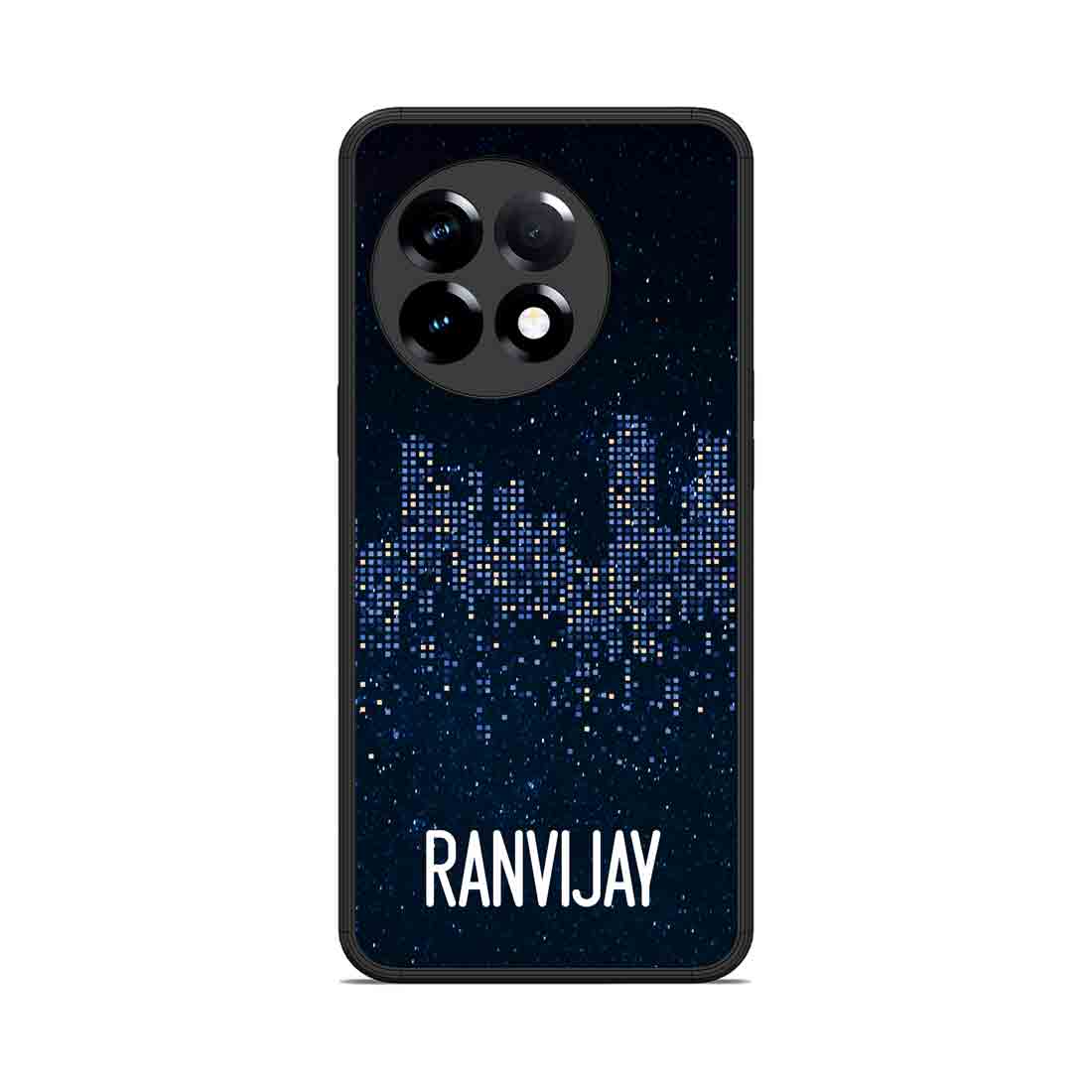 Oneplus 11R Mobile Cover Customized with Name One plus Phone Back Cover - City - Image 2