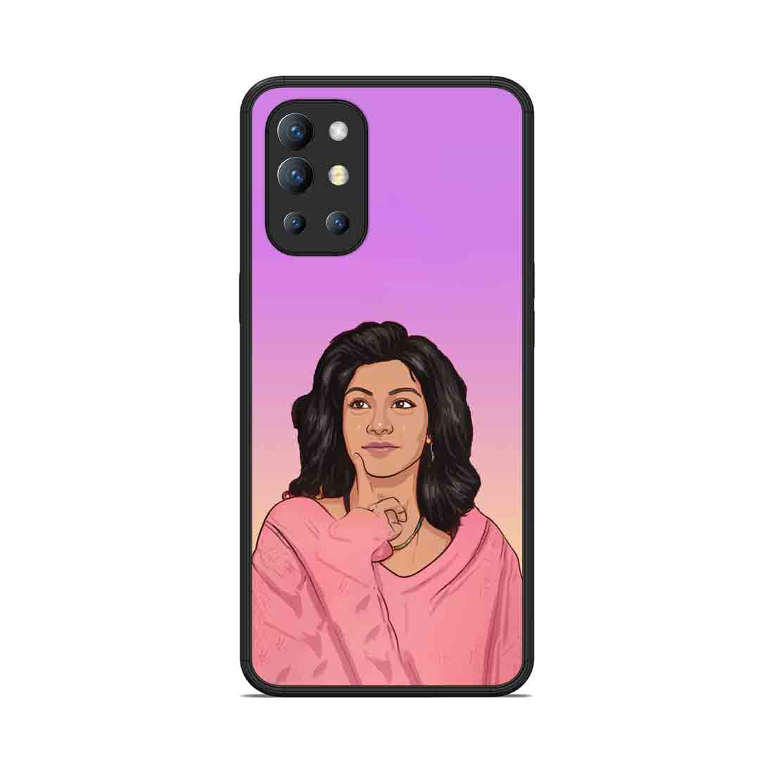 Oneplus 9R Back Cover with Photo Personalized Mobile Cases - Cartoonify From Photo - Image 2