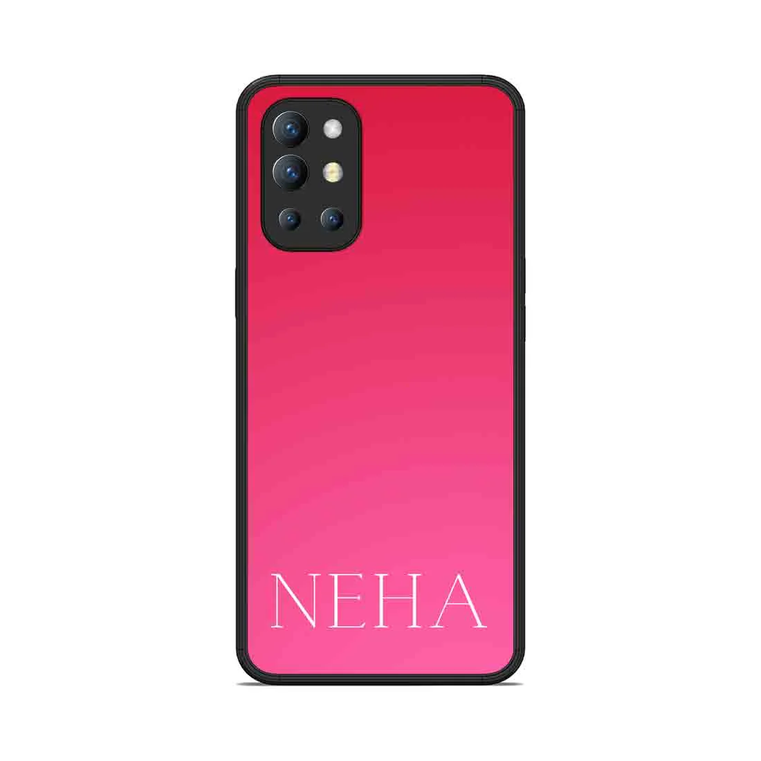 Oneplus 9R Mobile Cover Custom Design Phone Case Back Cover with Calligraphy Name - Gradients - Image 5