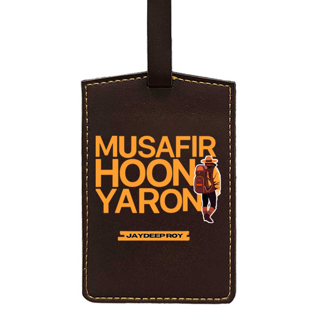 Passport Cover for Guys Faux Leather Custom Covers for Passports - Musafir Hoon - Image 38