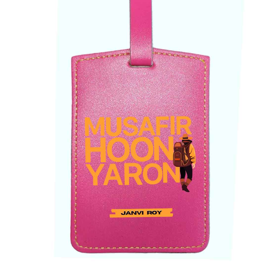 Passport Cover for Guys Faux Leather Custom Covers for Passports - Musafir Hoon - Image 44
