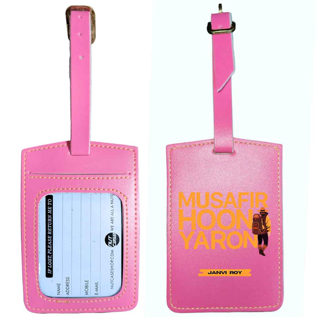 Passport Cover for Guys Faux Leather Custom Covers for Passports - Musafir Hoon - Image 45