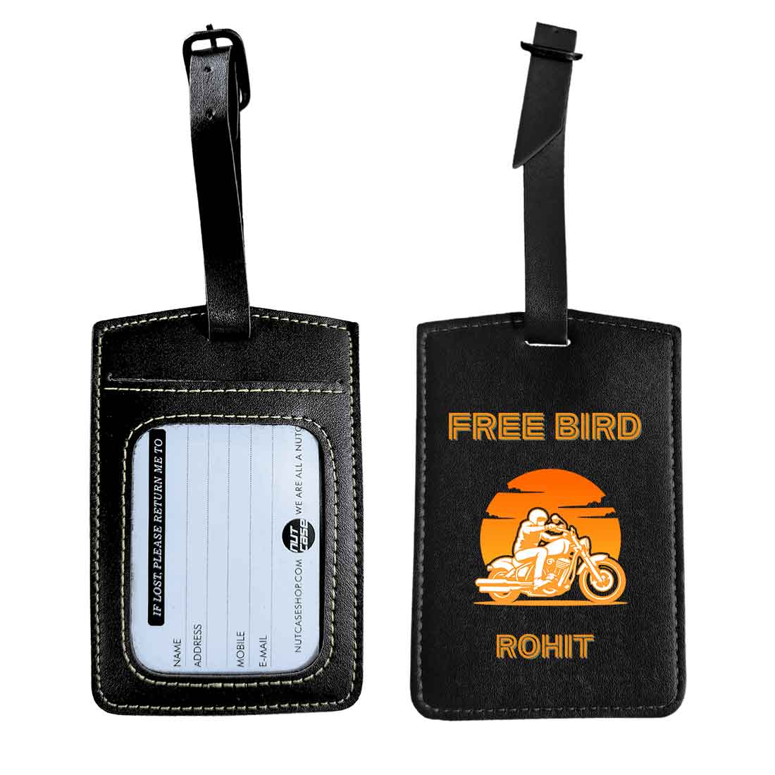 Passport Cover for Men Vegan Leather Custom Cases for Passports - Free Bird - Image 32