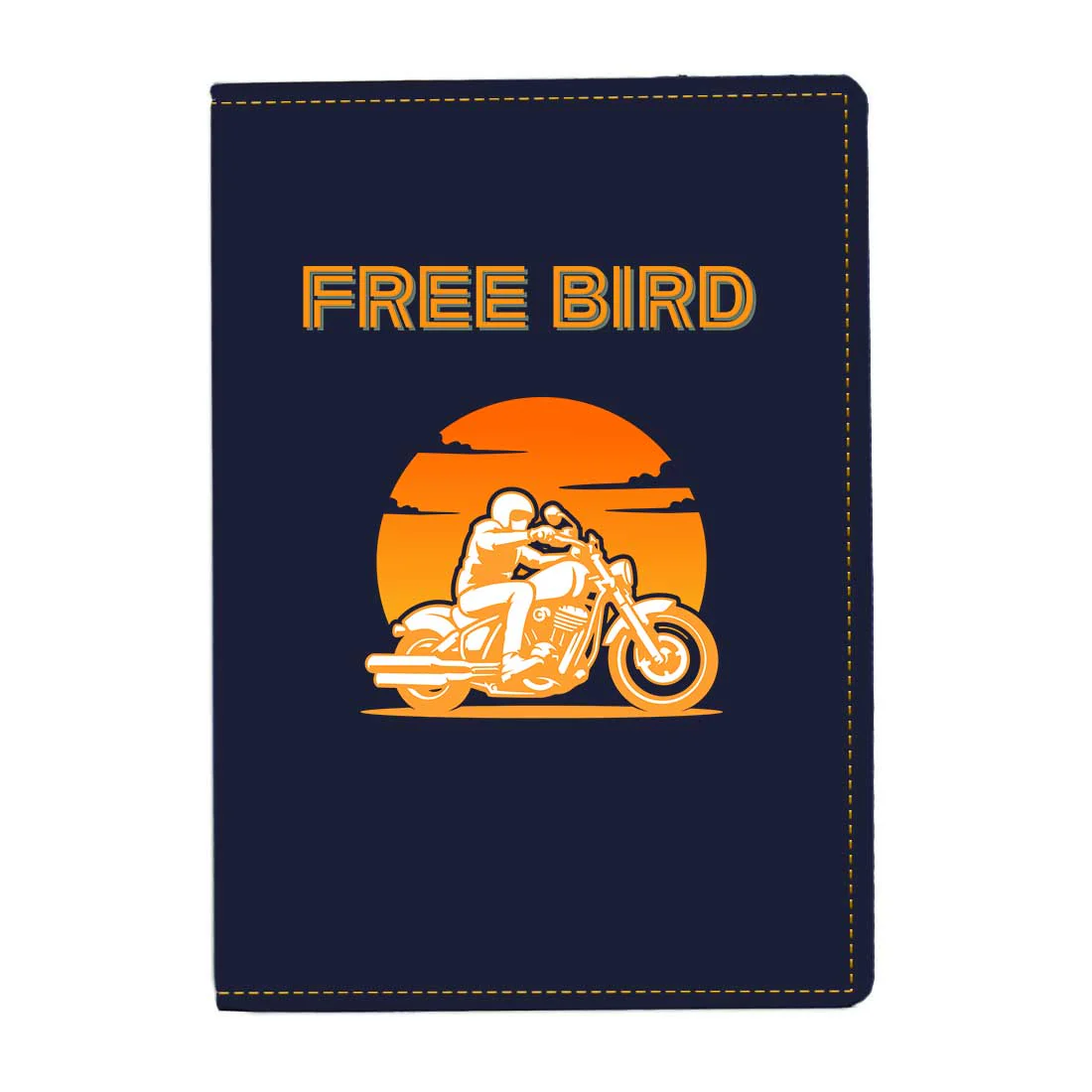Passport Cover for Men Vegan Leather Custom Cases for Passports - Free Bird - Image 33