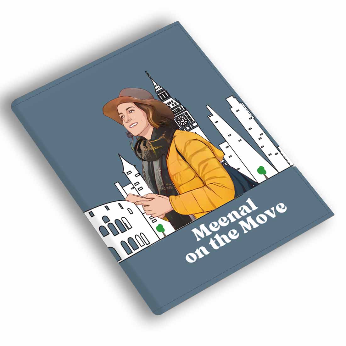 Passport Customized Cover With Caricature Avatar on Passport Holder - Image 3