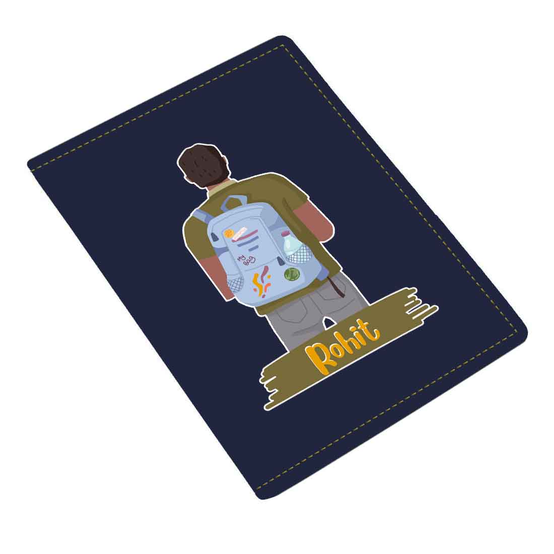 Passport Holder for Men PU Leather Custom Covers for Passports - Image 16